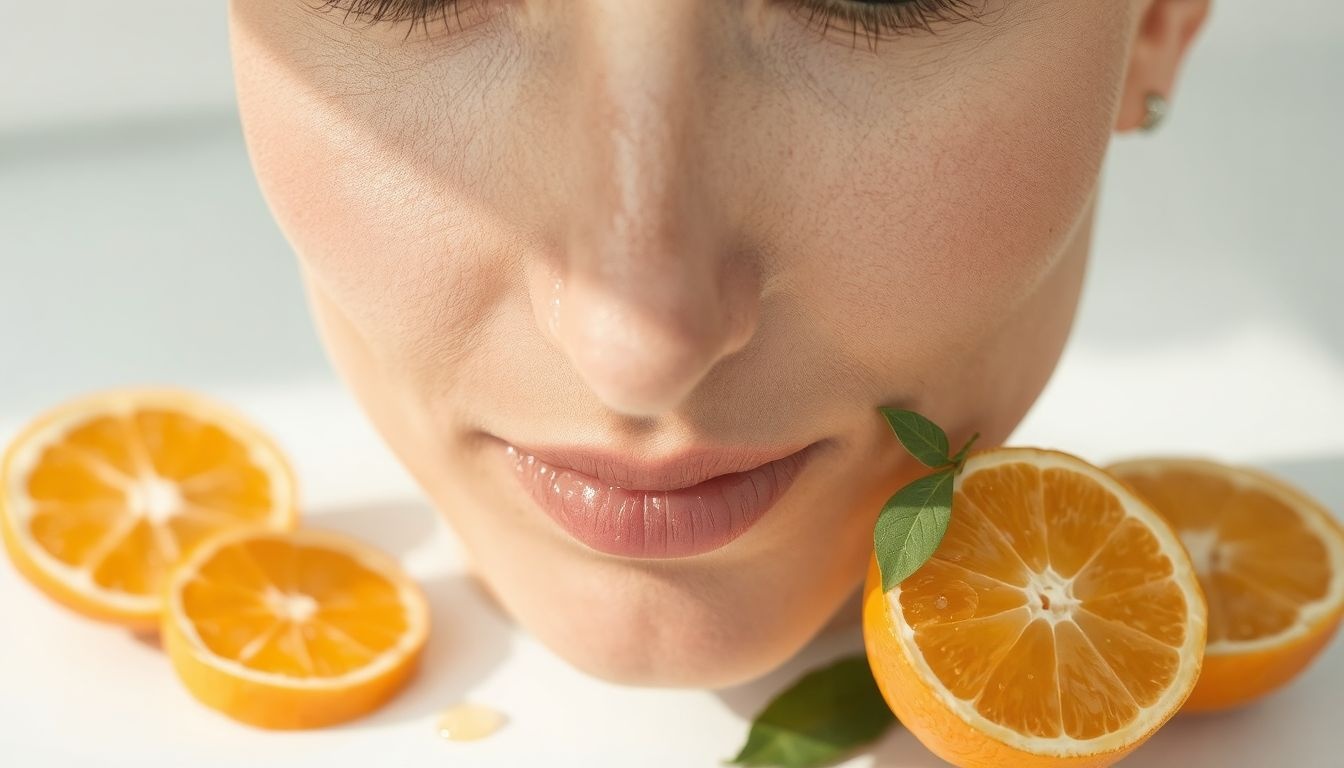 A C-vitamin védi a bőrt a káros szabadgyököktől.