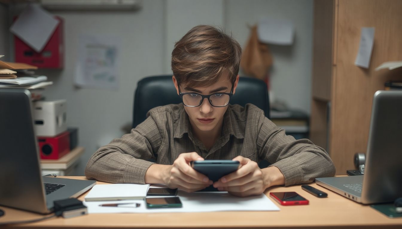 A digitális eszközök túlzott használata növeli a figyelemzavar kockázatát.