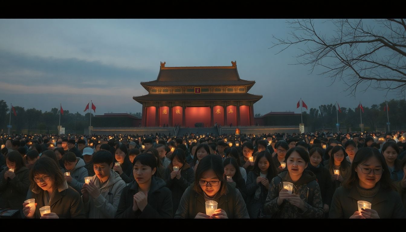 A Tiananmen téri tüntetések zenéi a szabadság szimbólumai lettek.
