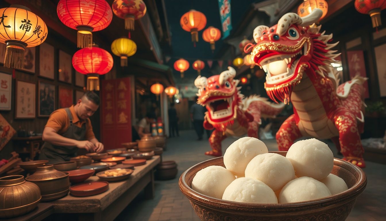 A Lámpás Fesztiválon színes sárkánytánc és édesség, tangyuan vár.