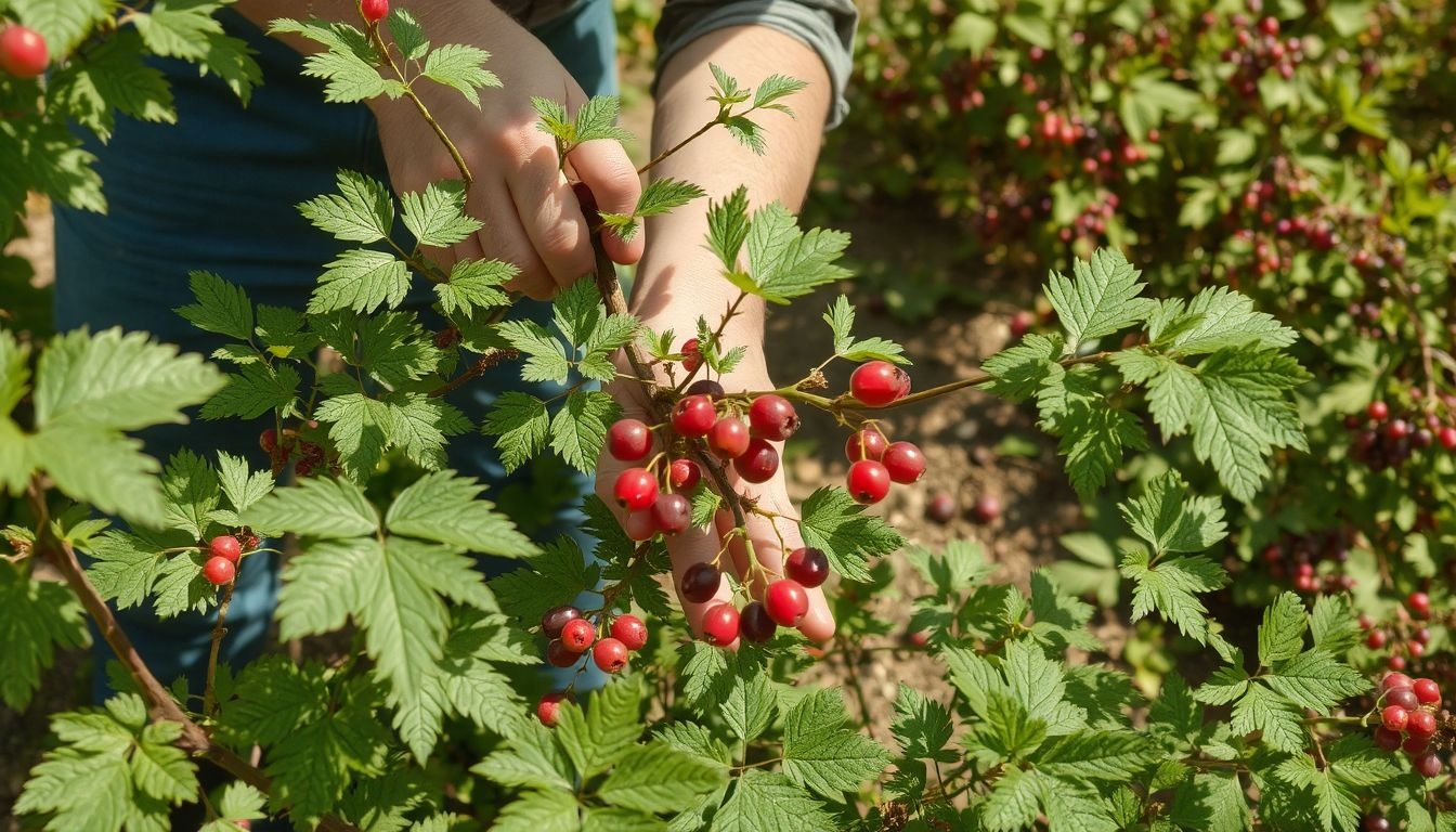 A ribizli metszése serkenti a korona egészséges fejlődését.