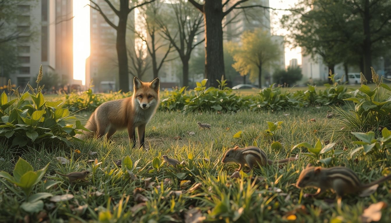 A rókák természetes kártevőirtók, javítják a városi biodiverzitást.
