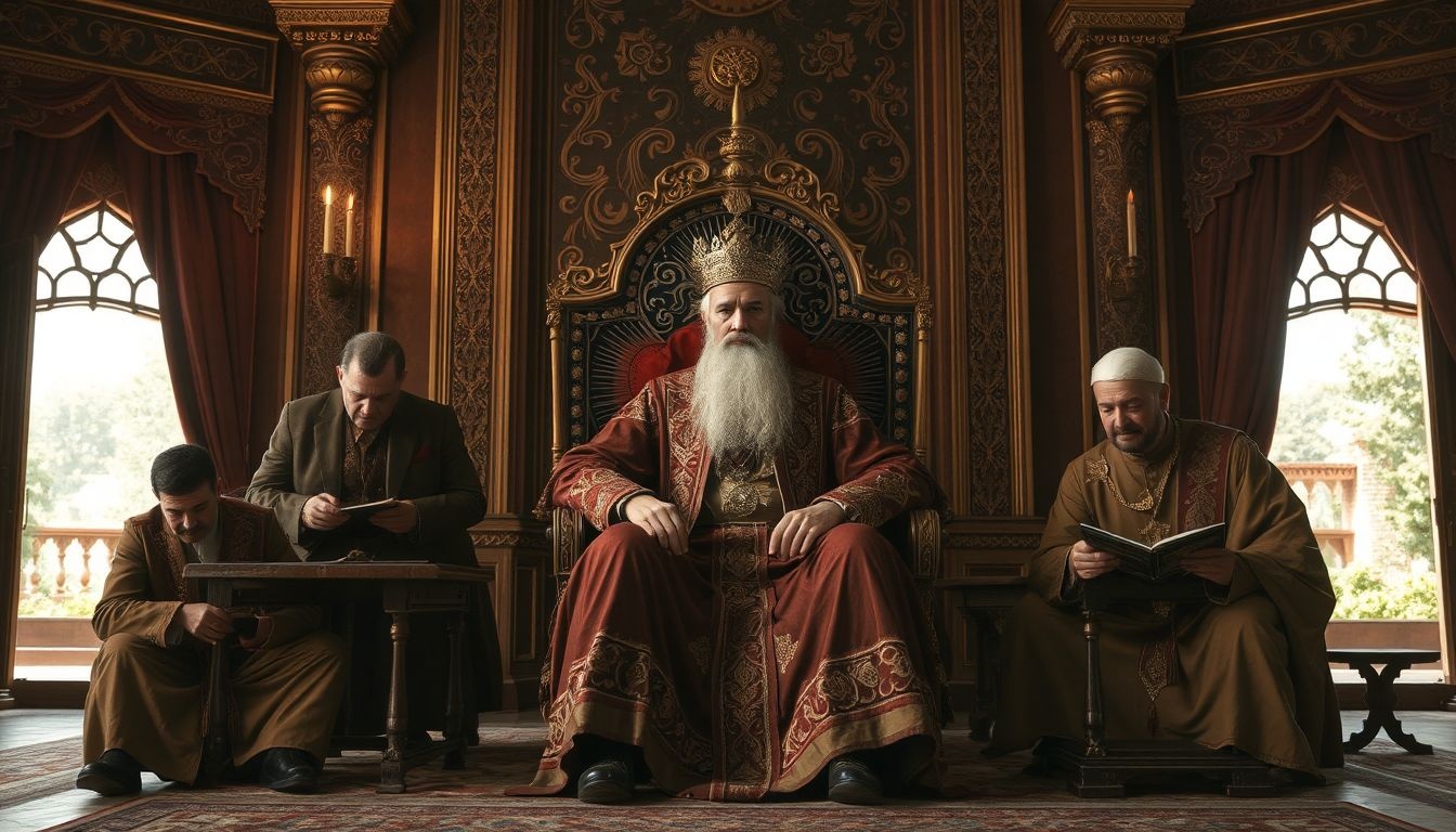 A szultán napját hivatalos audienciák és pihenőidők váltakoztatták.
