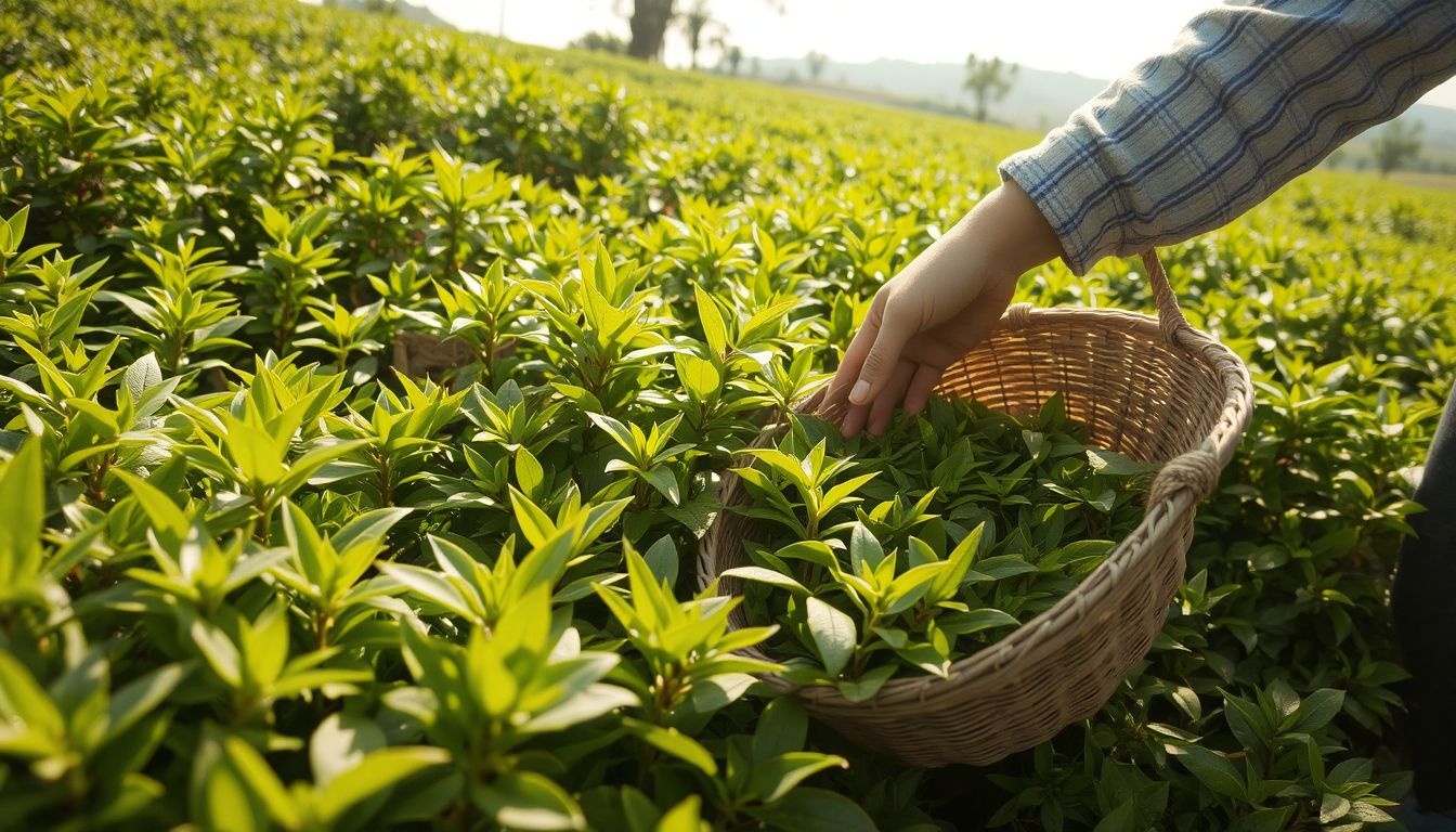 A zöld tea termesztése segíthet a fenntartható mezőgazdaságban.
