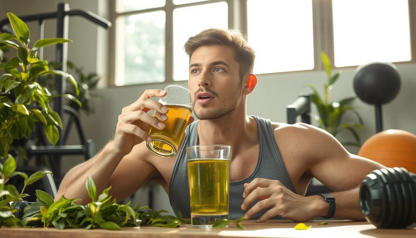 A zöld tea fokozza az energiaszintet és javítja a teljesítményt.