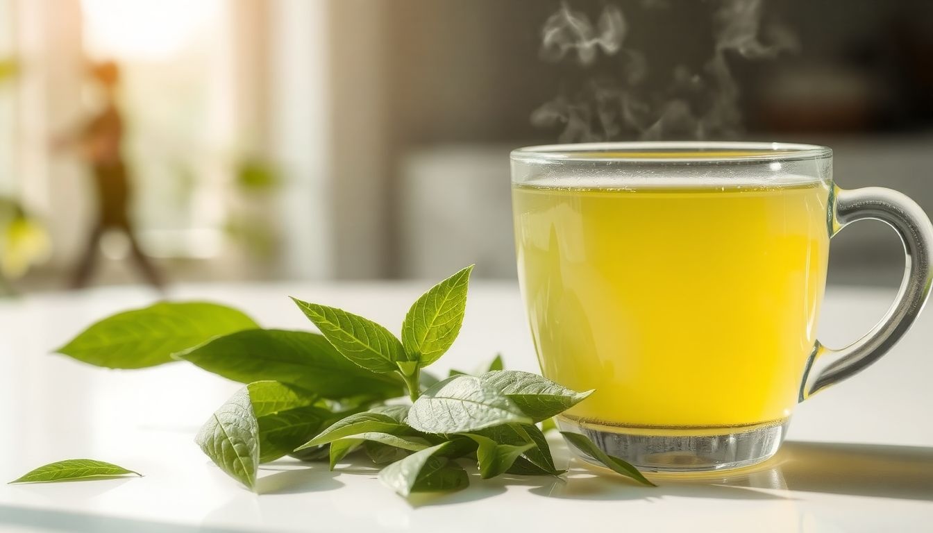 A zöld tea fokozza a zsír oxidációját és az anyagcserét.