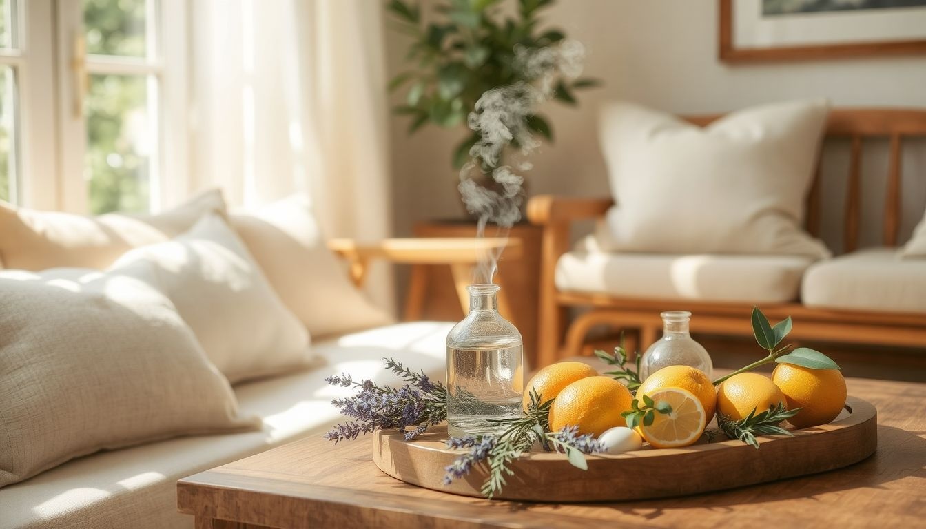 Az aromaterápia stresszoldó hatásával harmóniát teremt otthon.