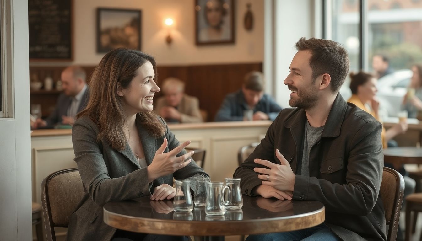 A személyes érdeklődés a legjobb beszélgetésindító első randin.