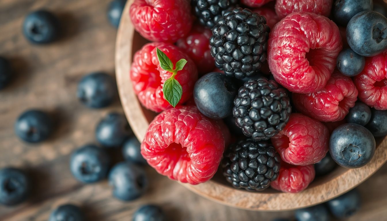 A bogyós gyümölcsök erős antioxidánsai védik a sejteket.
