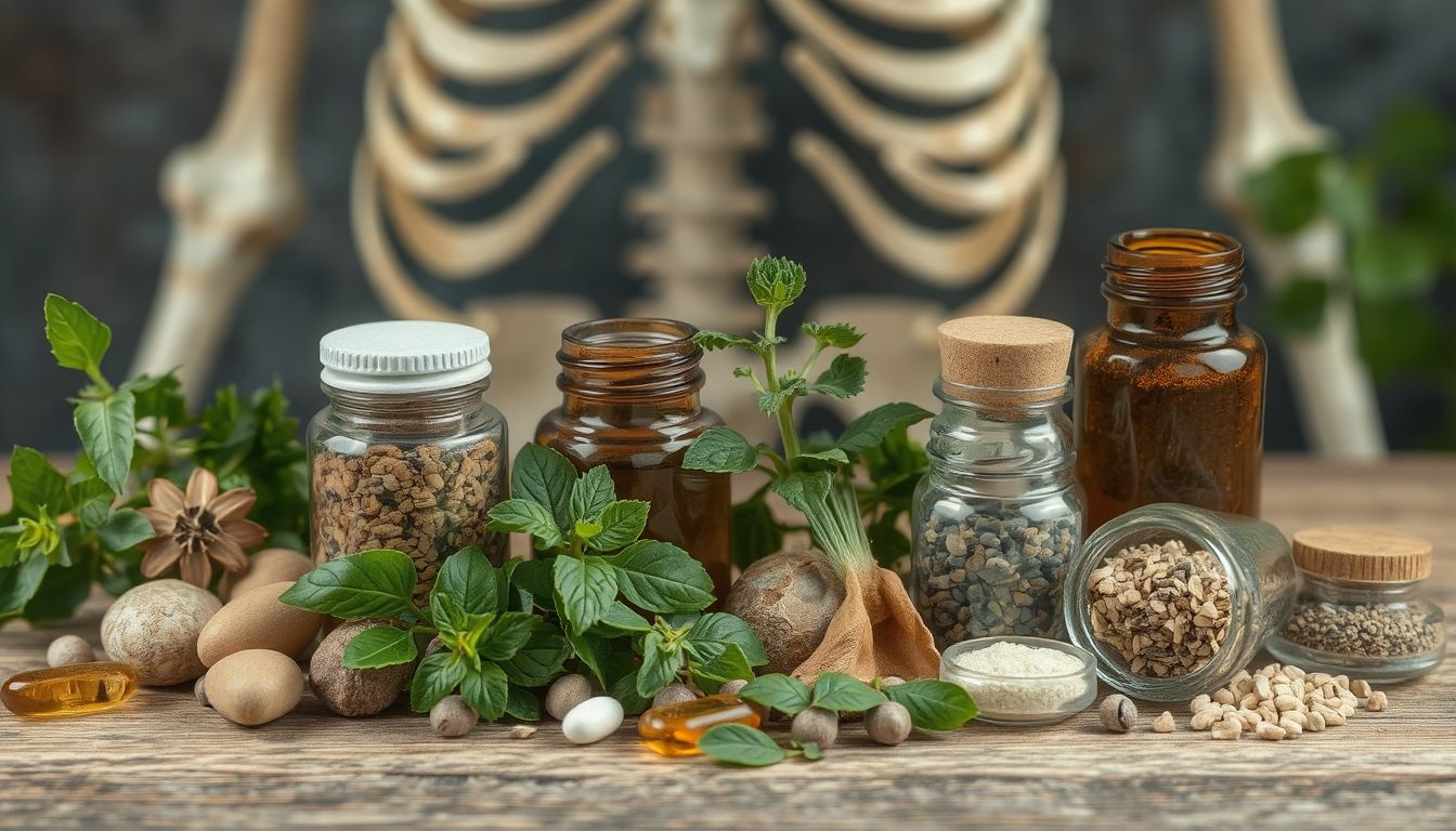 A D-vitaminban gazdag gyógynövények támogatják a csontok egészségét.