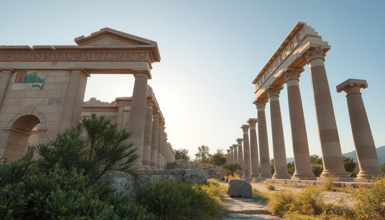 Knossos palotája a labirintussal kapcsolatos mítoszok szülőhelye.