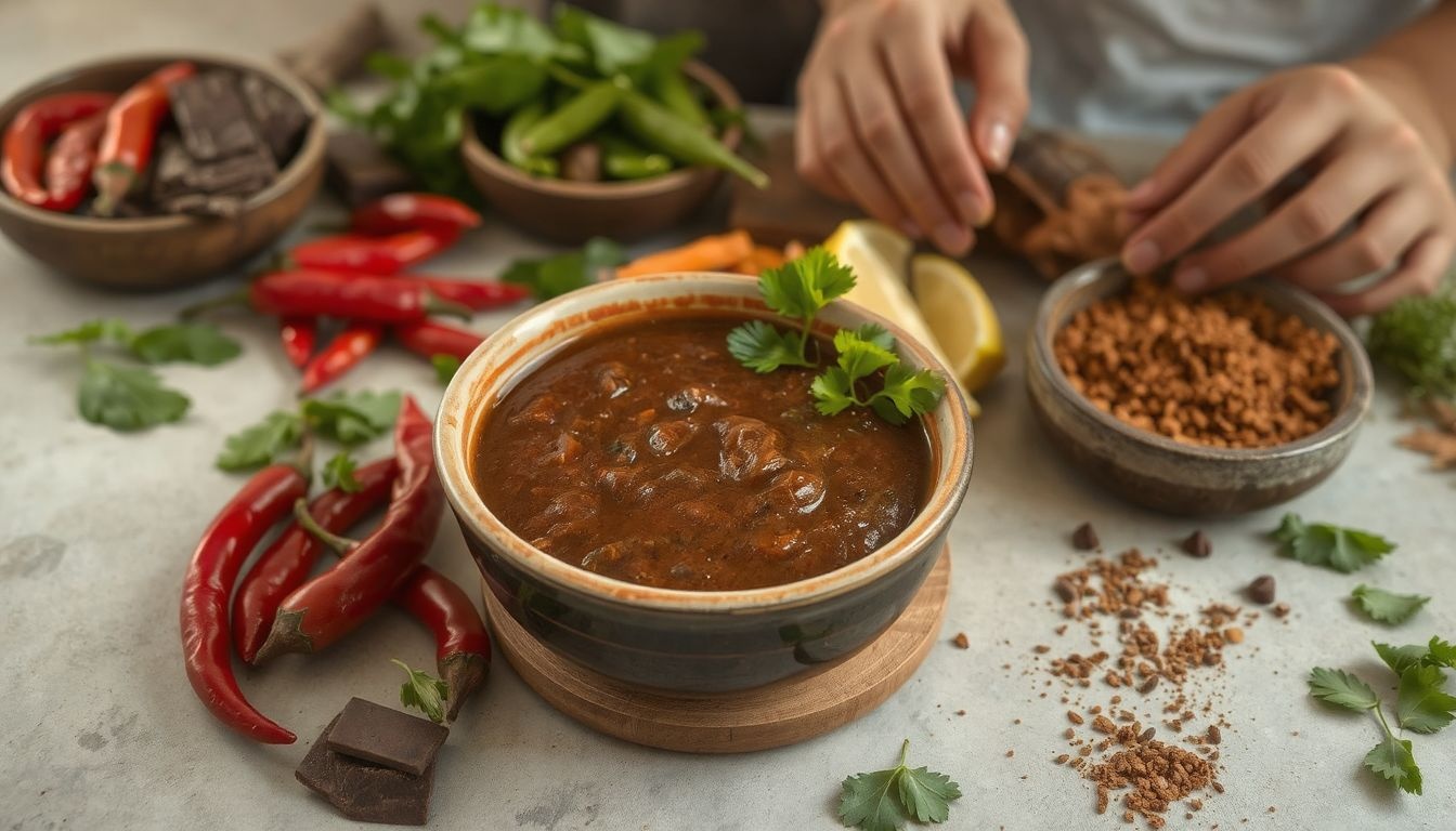Oaxacai mole a családi történetek és tradíciók íze.