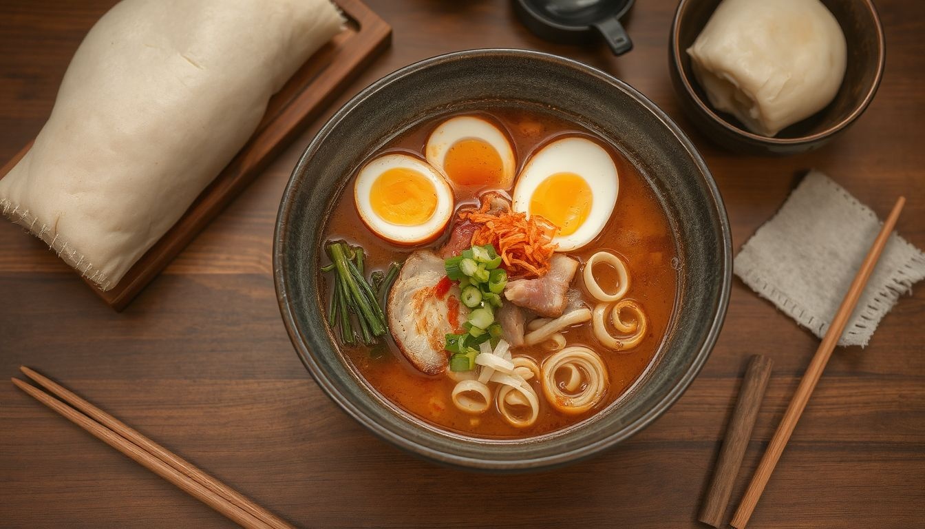 A házi ramen titka a friss tészta és gazdag alaplé.