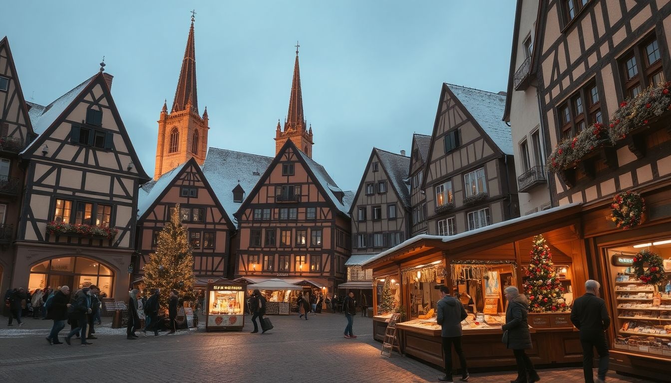 Strasbourg karácsonyi vására 1570 óta Európa legnagyobbja.