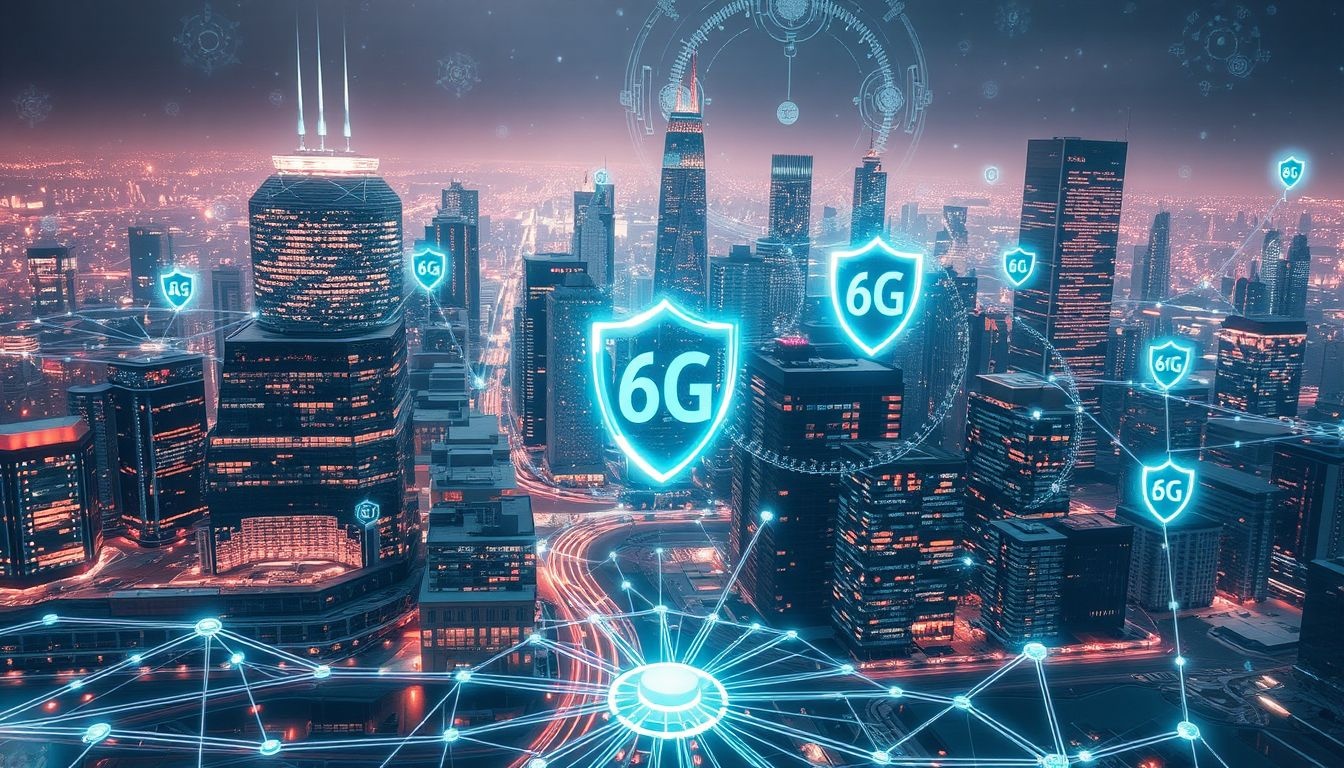 A 6G fejlett titkosítással és mesterséges intelligenciával erősíti a biztonságot.