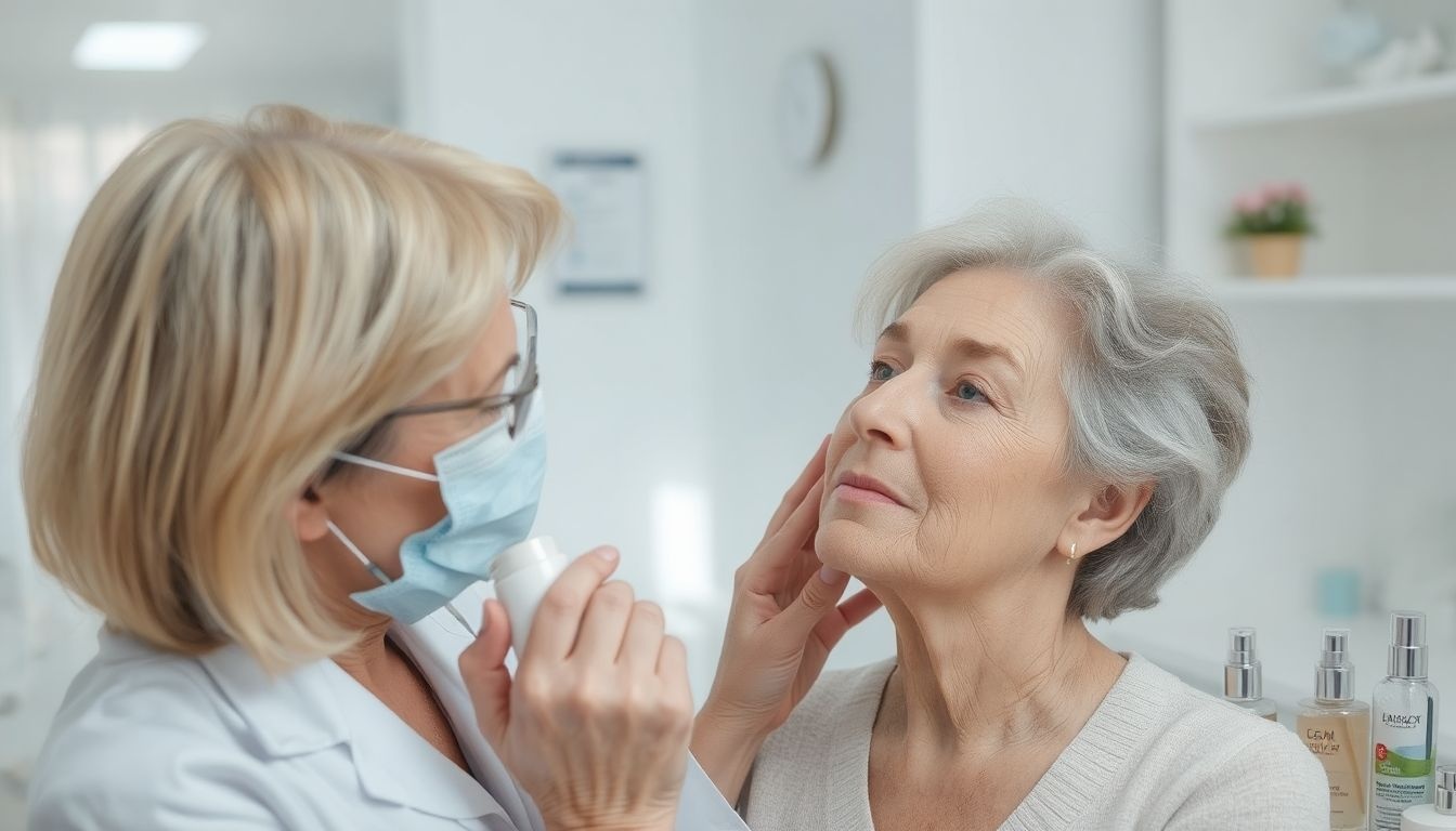 A bőrgyógyász segít kezelni a menopauza okozta szárazságot.