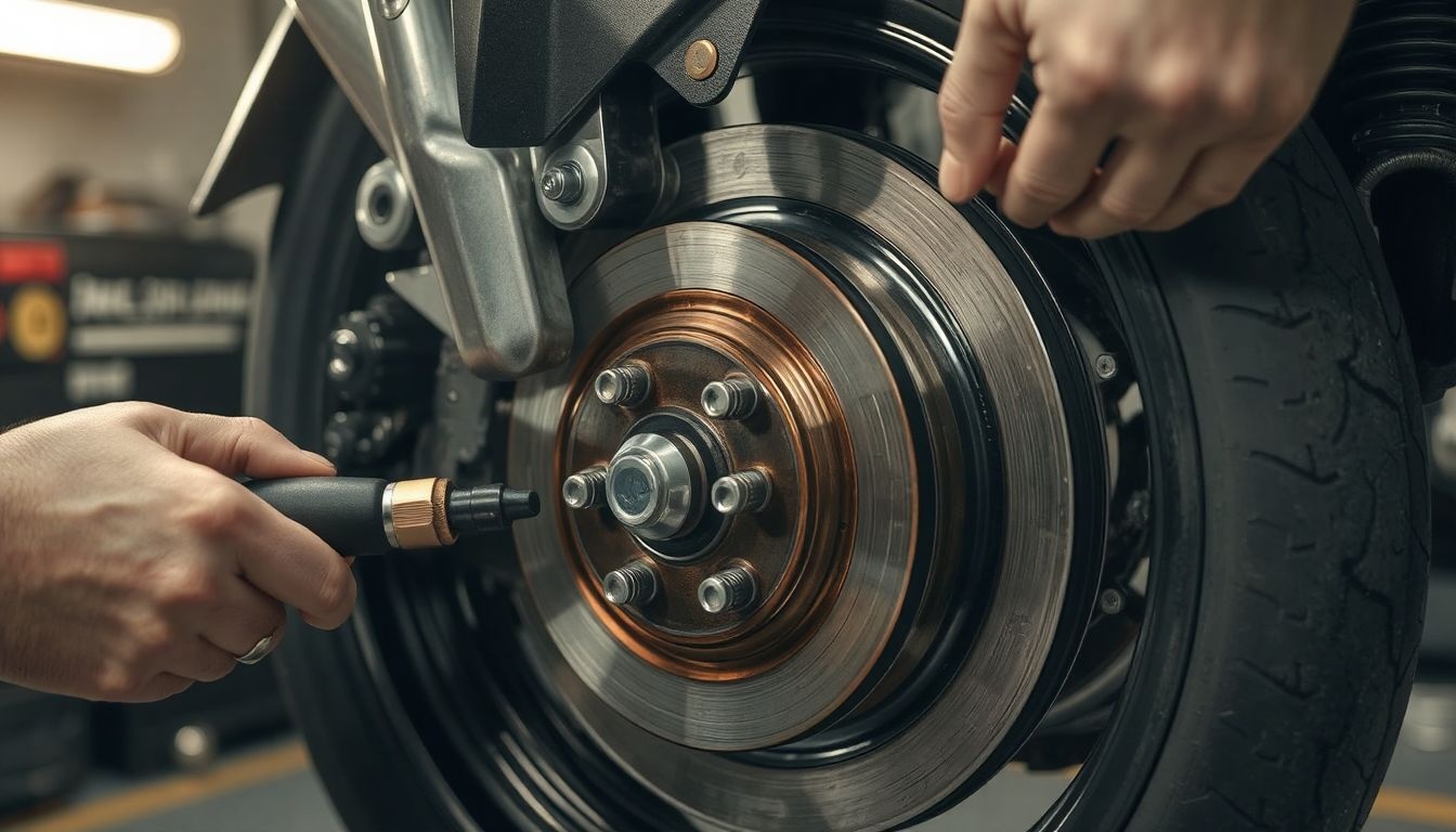 A rendszeres fékrendszer-ellenőrzés növeli a motoros biztonságát.