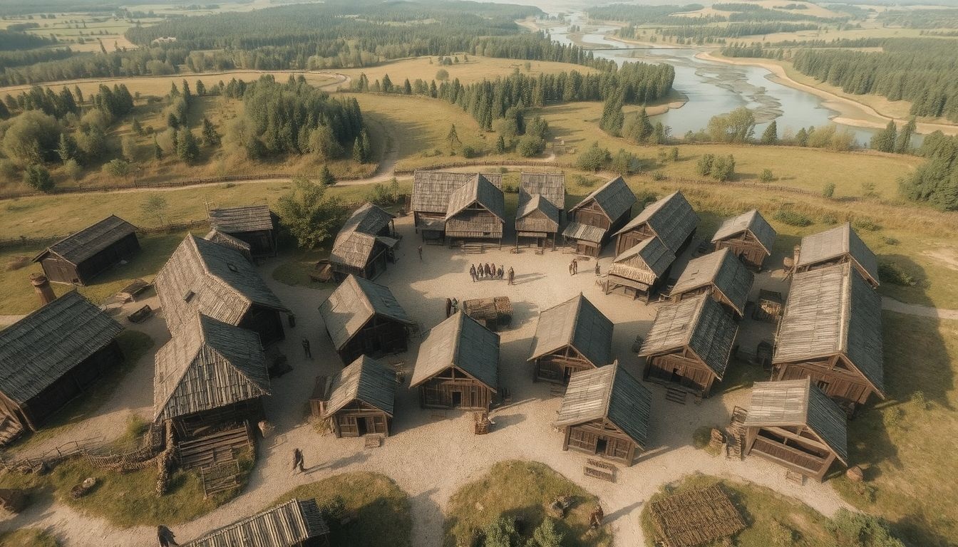 A honfoglalás kori települések társadalmi hierarchiája komplex szerkezetű volt.