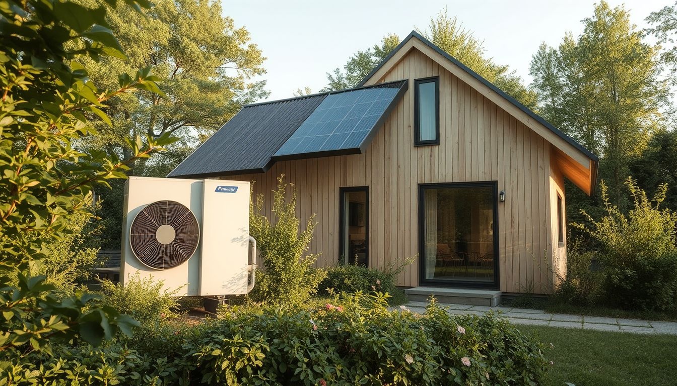 A hőszivattyúk passzívházakban drasztikusan csökkentik az energiaveszteséget.
