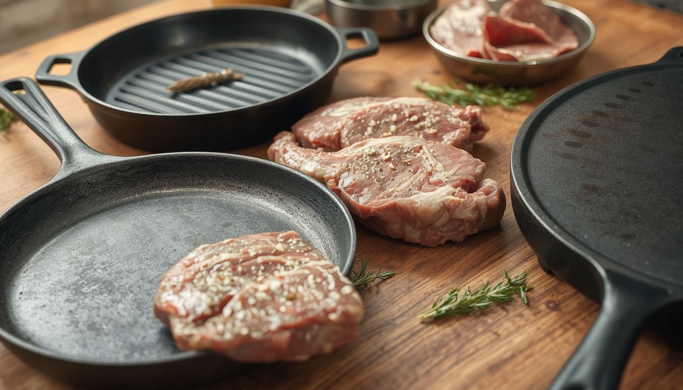 A vaslap egyenletes hőt biztosít a tökéletes steakhez.