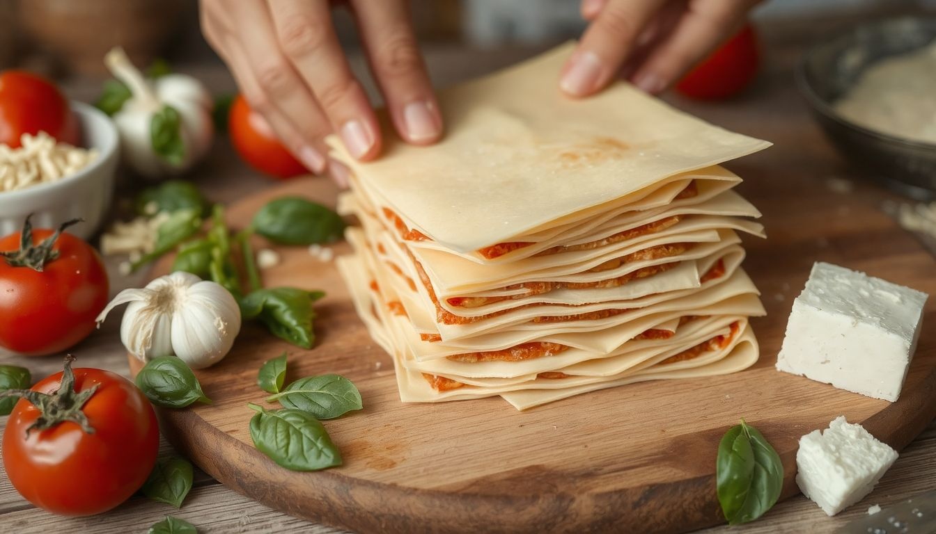 Banánliszt és rizstészta kiváló gluténmentes lasagna-alternatívák.