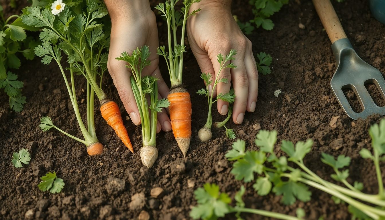 Gyökérzöldségek tavaszi vetése őszi betakarítással ajánlott.