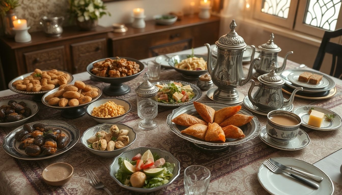 Az Eid al-Fitr édes datolyával és különleges fűszerekkel ünnepel.