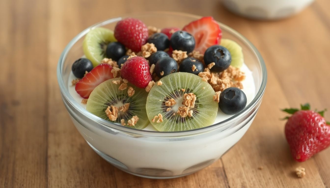 A görög joghurt gazdag fehérjében és probiotikumokban.