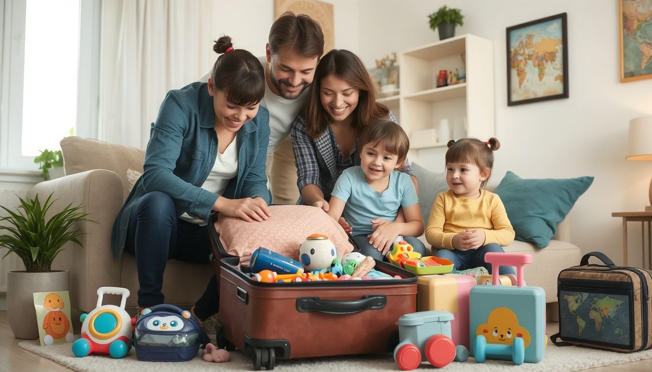 Csomagolj könnyű, váltóruhát és kreatív úti játékokat a gyerekeknek!