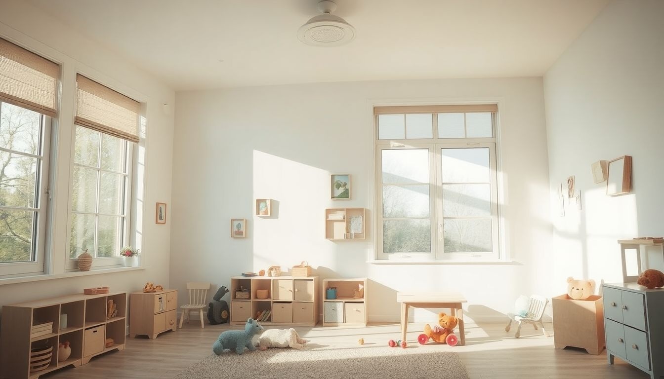 A természetes fény növeli a gyerek kreativitását és hangulatát.