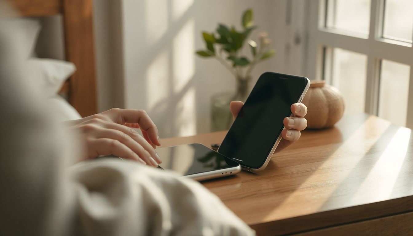 A digitális detox javítja a reggeli mentális fókuszt és energiát.