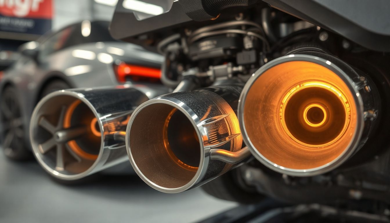 A kipufogórendszer hangszínét precízen alakítja a V12-es motoroknál.