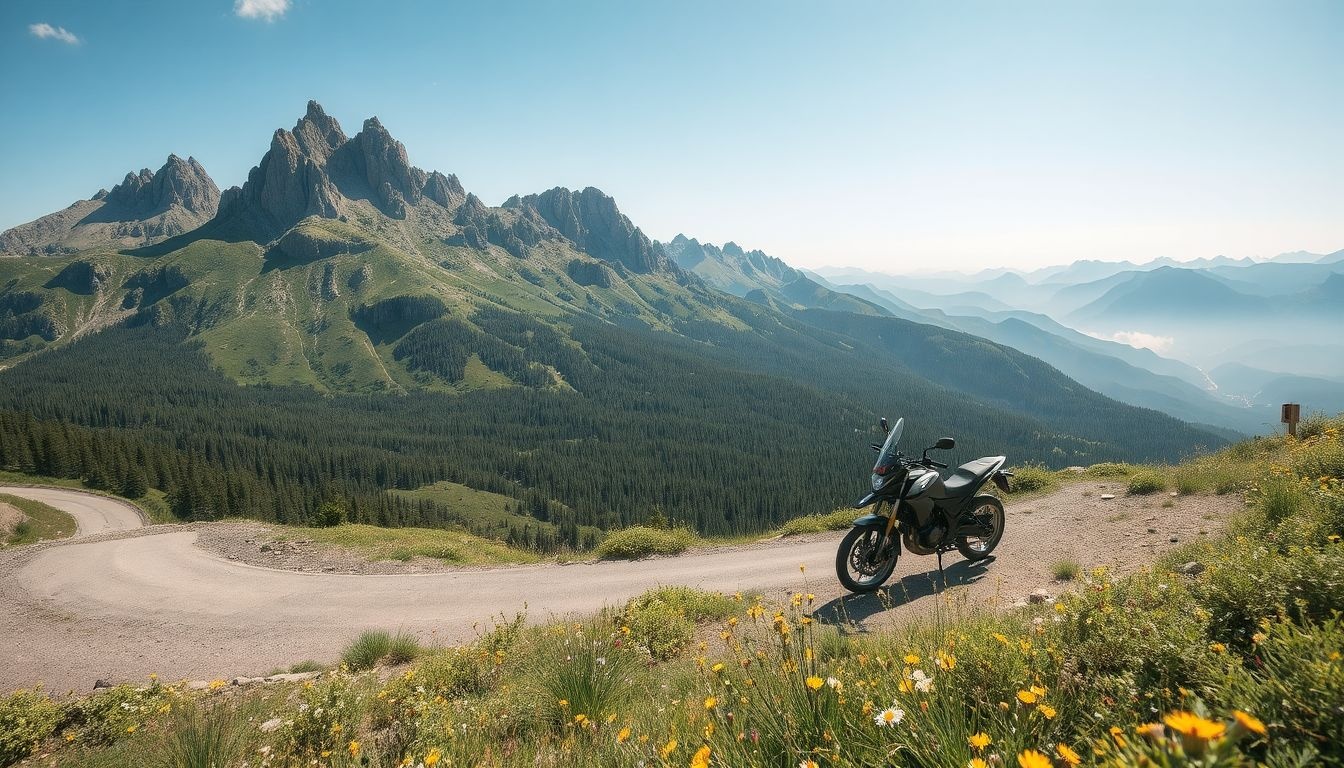 A Kőszegi-hegység alpesi tájai motorosoknak igazi élményeket nyújtanak.