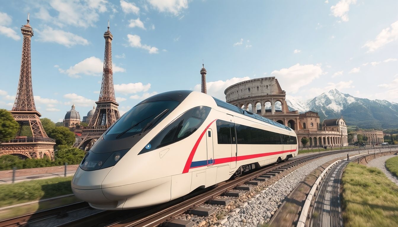 Az Európai InterRail bérlettel több ország vonatait is használhatod.
