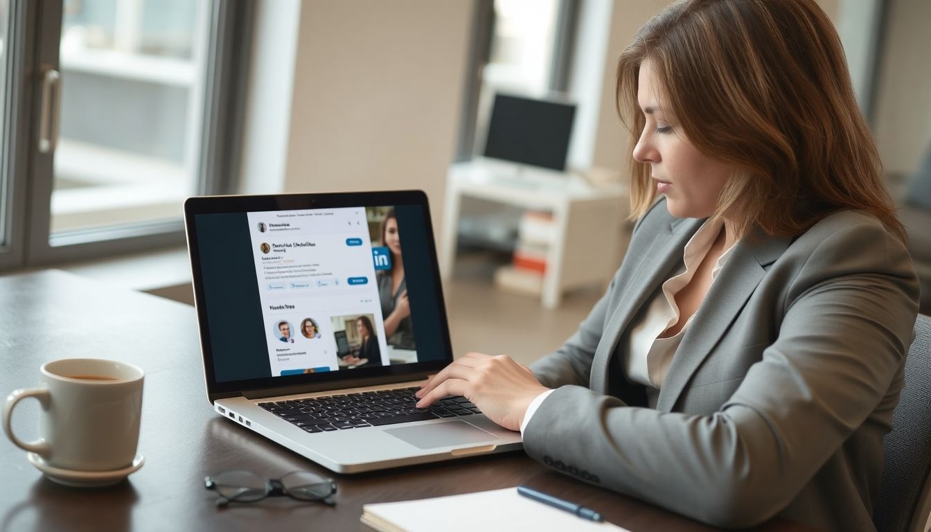 A LinkedIn profil erősíti az álláskeresés sikerét és hálózatot.