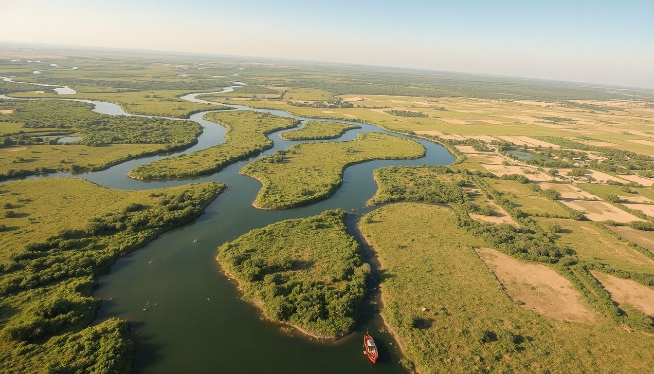 A Nílus-delta gazdag élőhelyeinek köszönhetően biodiverzitás-központ.
