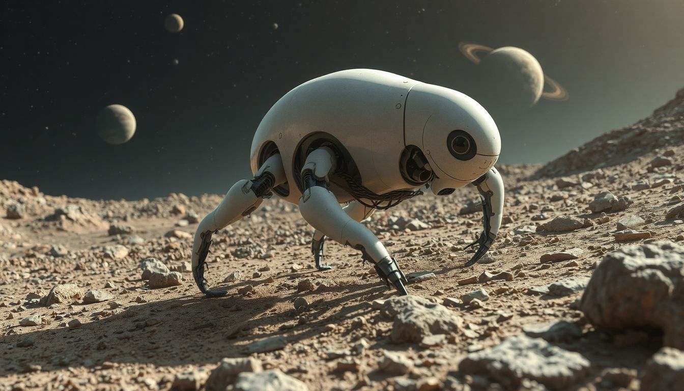 Puhatestű robotok segítik az űrbéli nehéz terepen való mozgást.