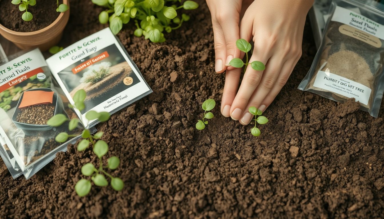 A friss, egészséges magok garantálják a sikeres csírázást.
