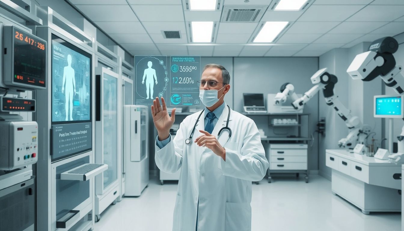 Az AI 2025-re forradalmasítja az egészségügyi diagnosztikát és terápiát.
