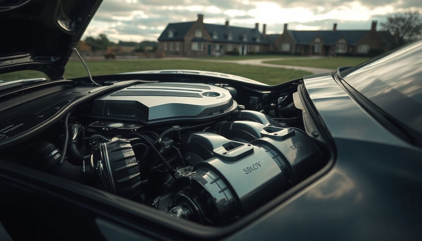 Az Aston Martin V12-es motorja igazi brit hangzásművészet.
