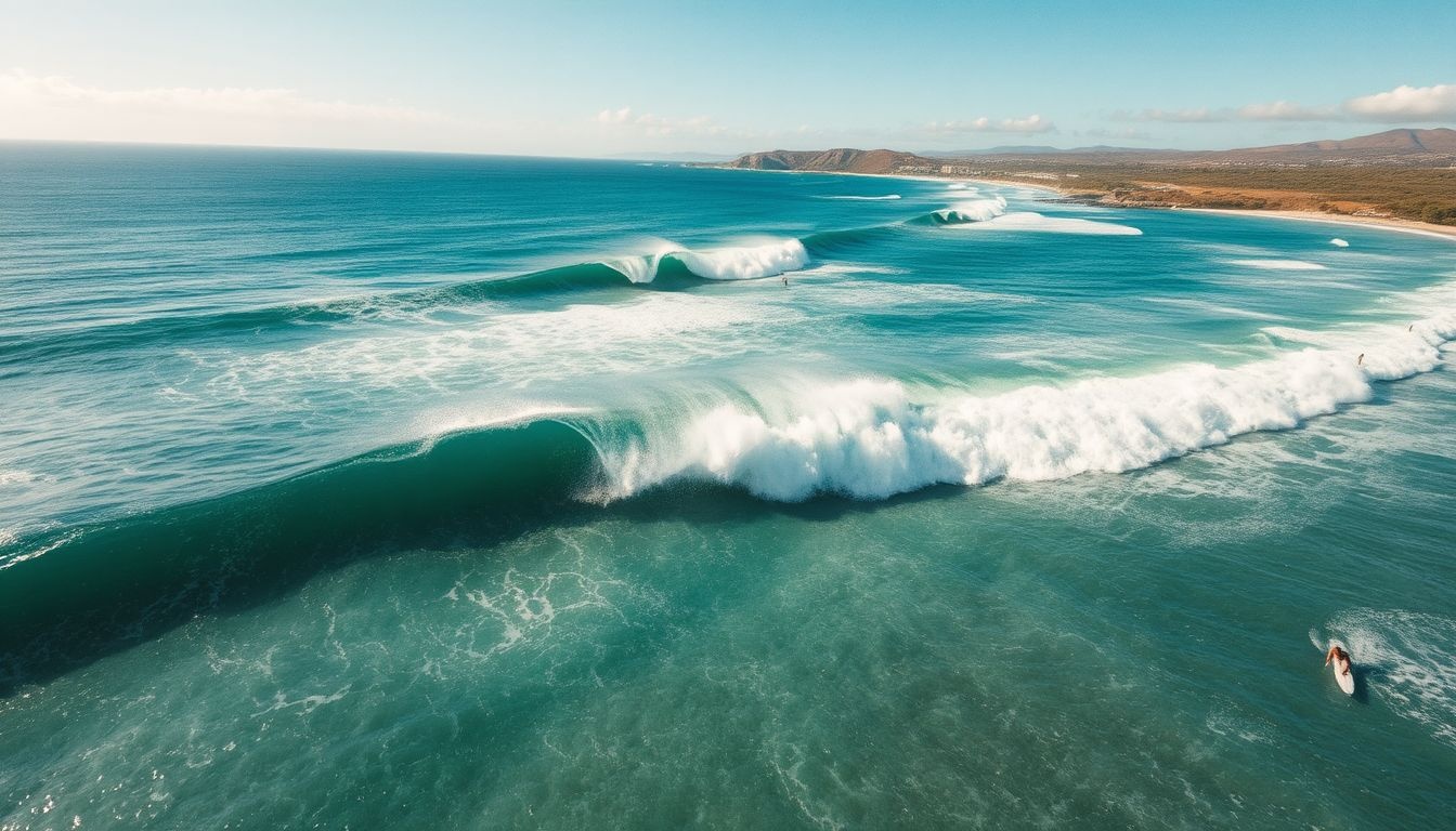 A Banzai Pipeline Hawaii híres a hatalmas, kihívást jelentő hullámokról.