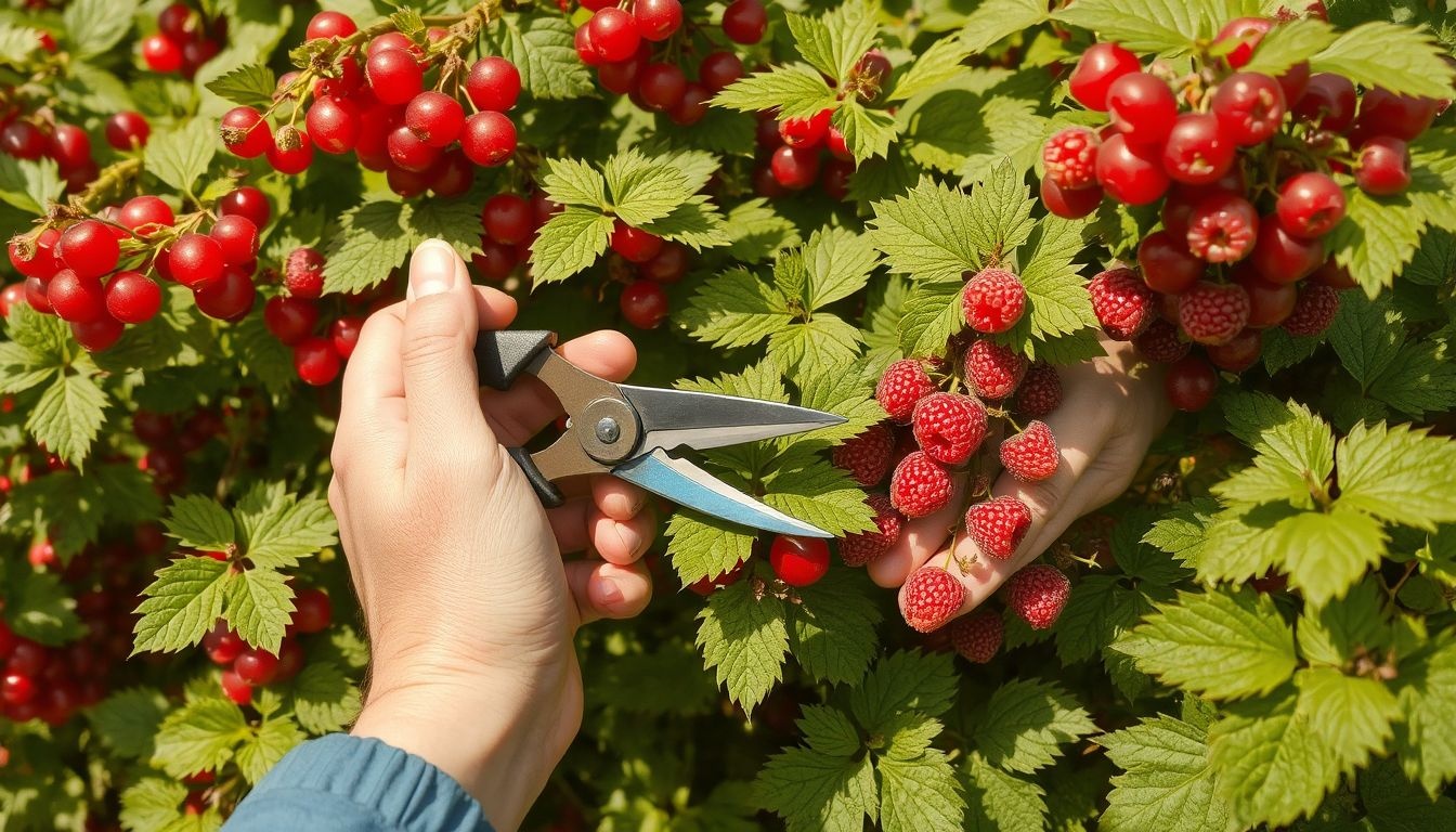 A ribiszke metszése serkenti a bő termést tavasszal.