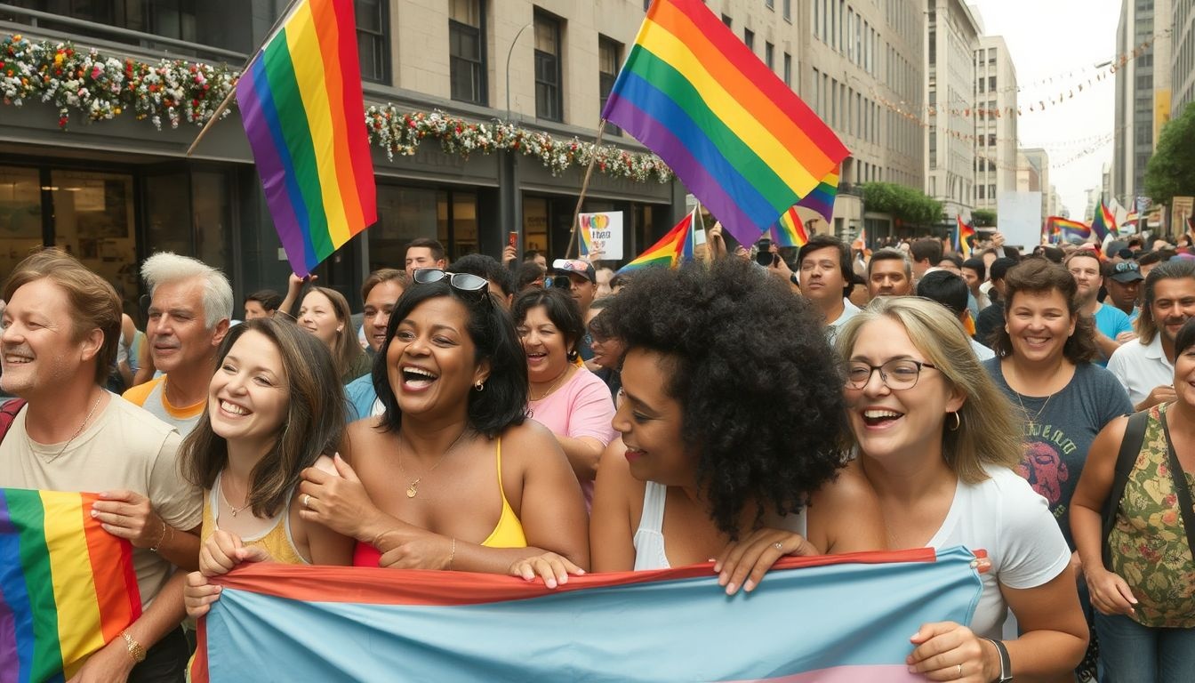 A Pride felvonulások erősítik az elfogadást és közösségépítést.