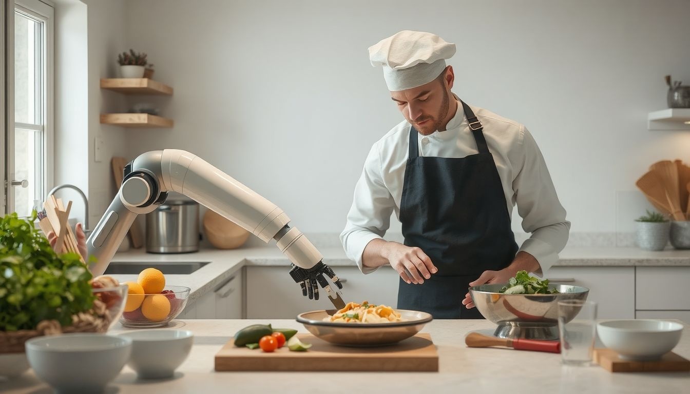A robotkarok átalakítják a konyhai munkát és munkaerőt.