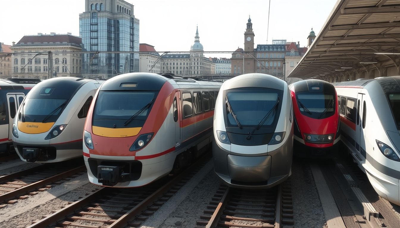 Az európai vasúttársaságok ára és szolgáltatása jelentősen eltér.