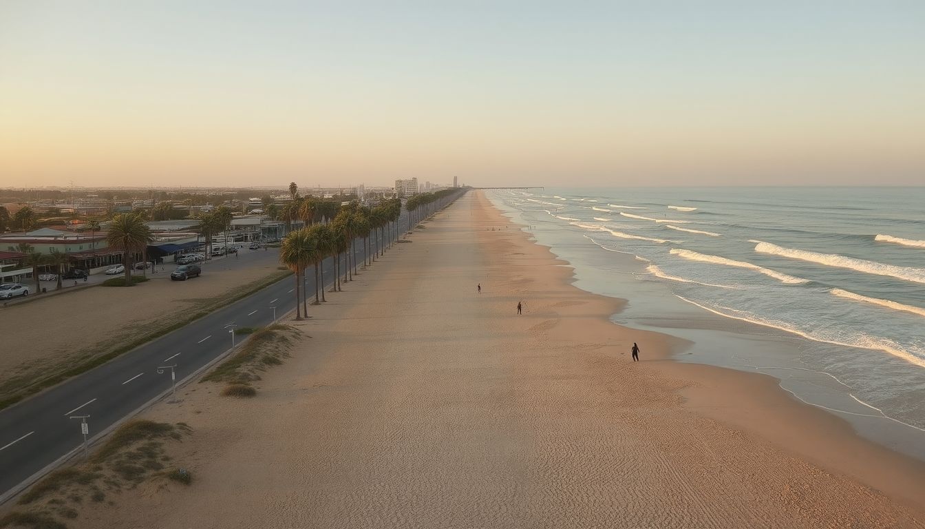 Huntington Beach a „Szörf Városa” legendás hullámairól híres.