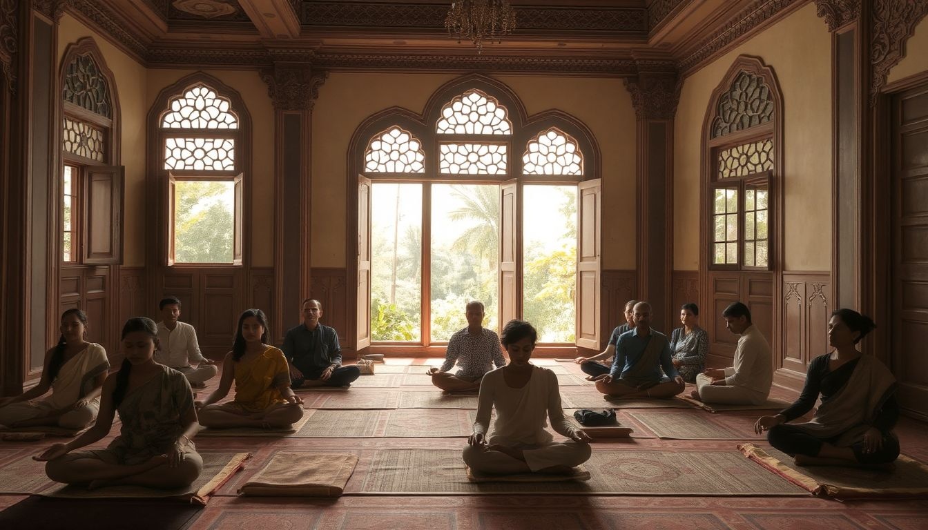 Indiában a Vipassana meditáció a belső béke kulcsa.
