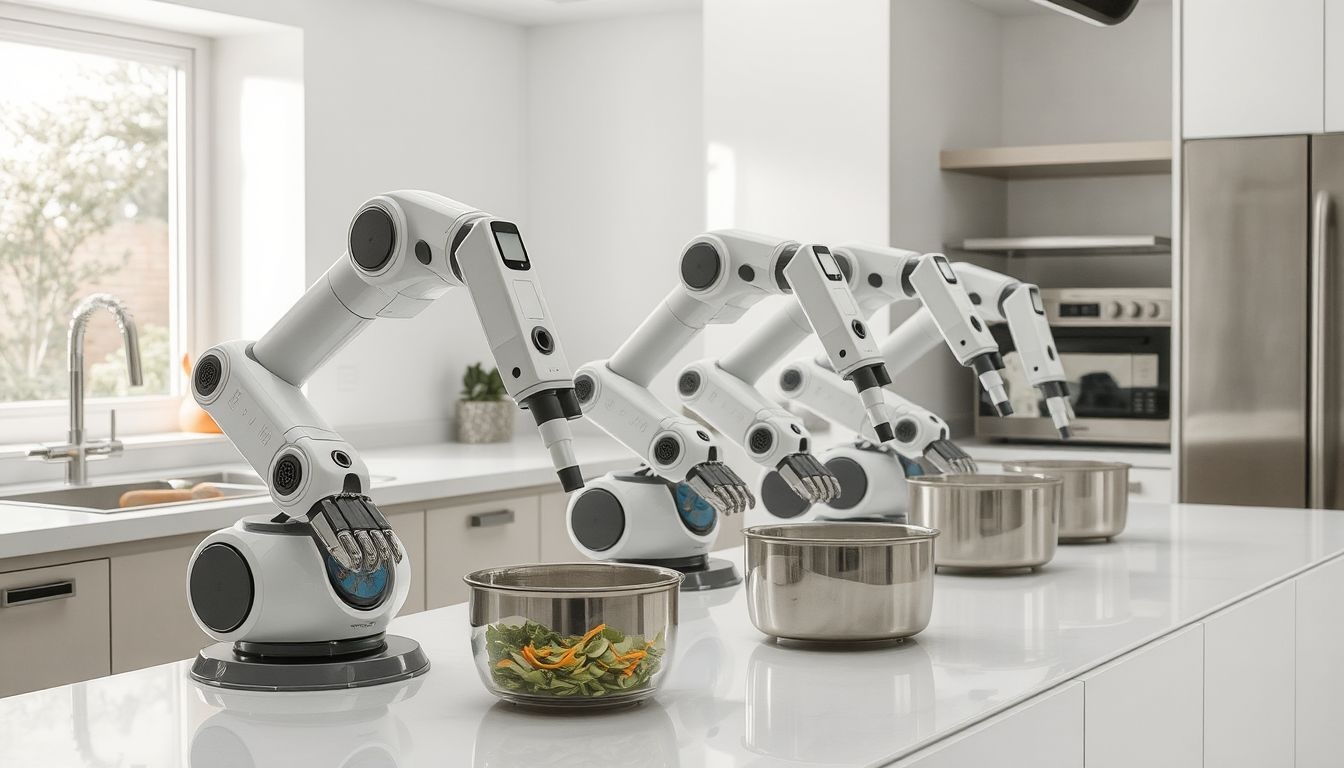 A legújabb robotkarok többfunkciósak, precízek és energiatakarékosak.