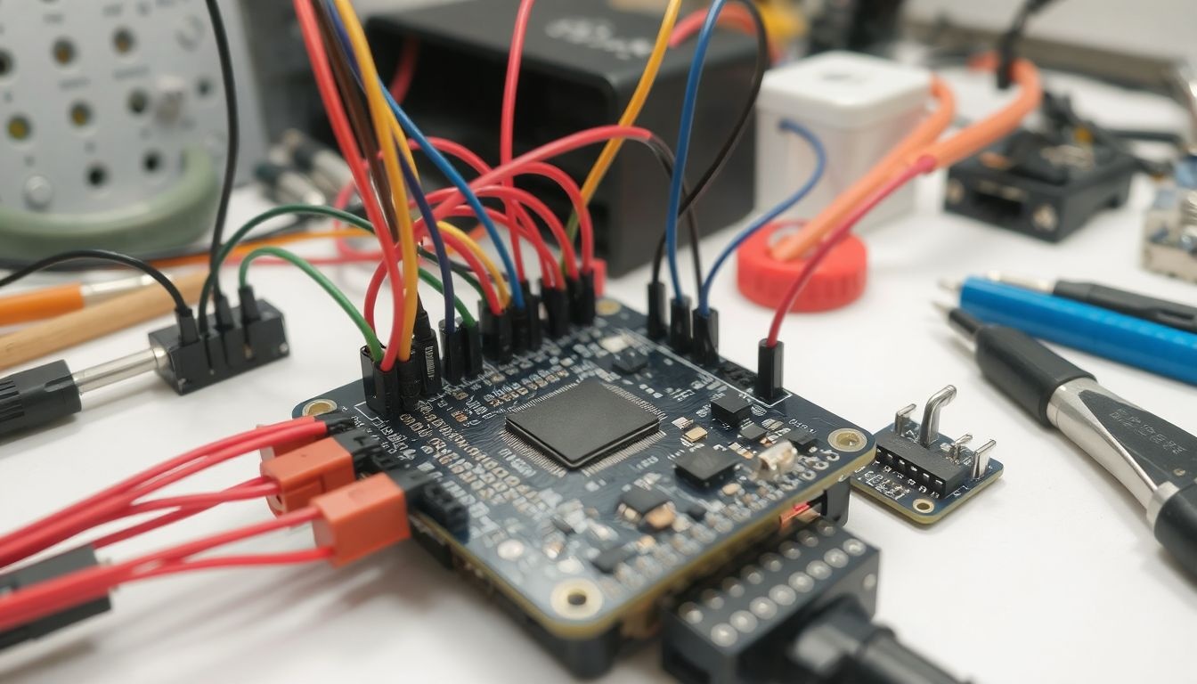 Az I2C, SPI és UART protokollok alapjai mikrokontrolleres kommunikációhoz.