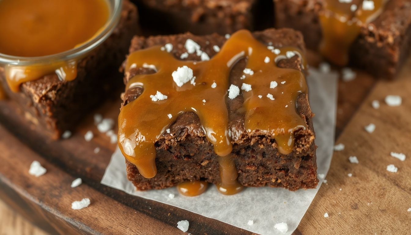 A karamellás sós brownie a tökéletes édes-sós ízkombináció.